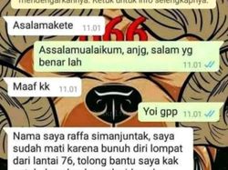 Kumpulan Chat Random Warga +62 yang Bikin Ngakak Seharian