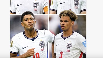 Empat pemain kunci Inggris terancam tidak bisa tampil di laga selanjutnya jika kena kartu melawan Norwegia. Foto: X.com