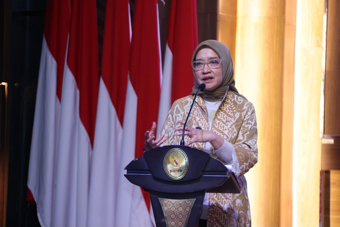 Menteri Pendayagunaan Aparatur Negara dan Reformasi Birokrasi (PANRB) Rini Widyantini
