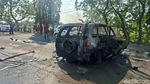 Kebakaran Mobil di Nganjuk