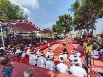 Tarian Sakral hingga Baleganjur Meriahkan Parade Seni Budaya Desa Adat Bedha