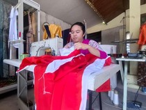 1.000 Bendera Merah Putih Akan Berkibar di Perbatasan RI, Penjahitnya Bangga