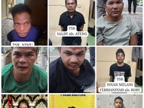 Ini Peran 9 Pelaku Bentrokan Polisi-Bandar Narkoba Katingan yang Ditangkap