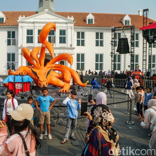 Wisata Sejarah dan Dekorasi Anime Ramaikan Kota Tua Jakarta