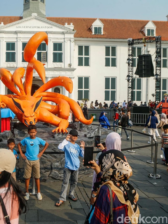 Wisata Sejarah dan Dekorasi Anime Ramaikan Kota Tua Jakarta