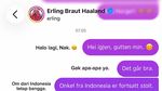 Alice Norin Buka DM Ayah ke Haaland-Schjelderup Usai Norwegia Kalah dari Inggris