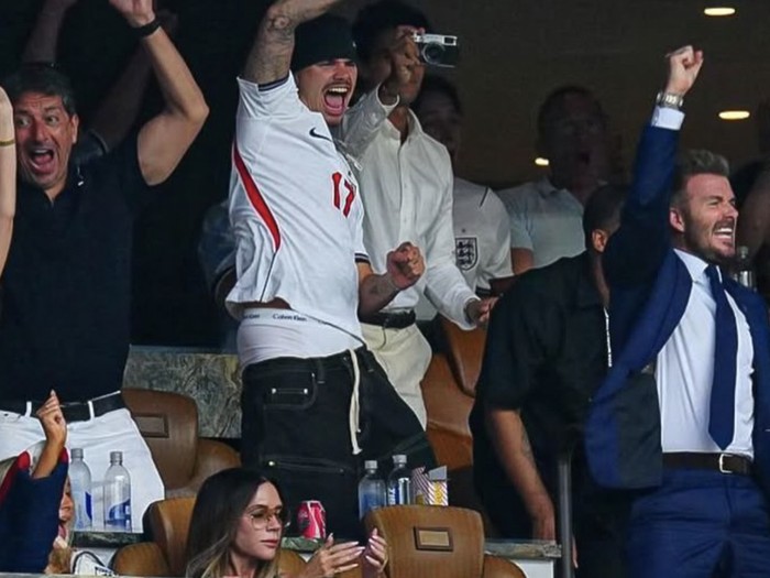 David Beckham, Victoria Beckham & Romeo Beckham