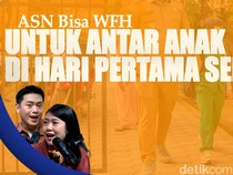 ASN Bisa WFH untuk Antar Anak di Hari Pertama Sekolah