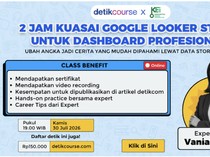 Data Numpuk, Insight Nggak Kelihatan? Kuasai Looker Studio Selama 2 Jam di Sini