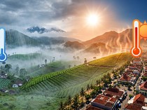 Cuaca Jatim Hari Ini: Kota Batu Terdingin, Kota Pasuruan Panas