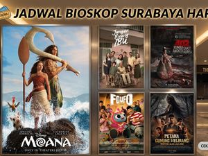 Jadwal Bioskop Surabaya Hari Ini 13 Juli 2026, Tiket Mulai Rp 20 Ribu