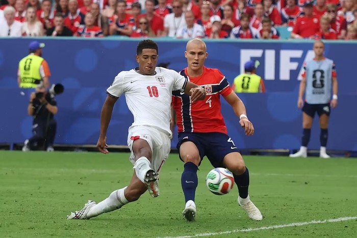 Jude Bellingham vs Norwegia Piala Dunia 2026