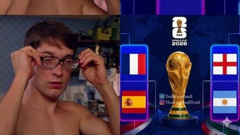 Kirain Liga Champion, tahunya semifinal Piala Dunia 2026. Argentina satu-satunya dari luar Eropa. Foto: X.com