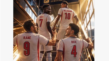 Inggris sudah memesan tiket ke semifinal. Foto: X.com