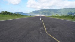 KemenPU Rencanakan Perpanjang Runway Bandara Bandaneira hingga 2,2 Km