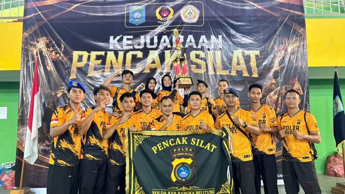 Para atlet PS Bhayangkara Polda Bangka Belitung.