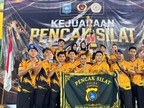 PS Bhayangkara Polda Babel Sabet Emas di Kejuaraan Pencak Silat