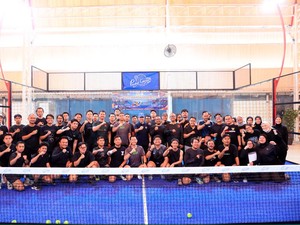 Perkuat Sinergitas, Polri Gandeng Jurnalis Gelar Turnamen Padel