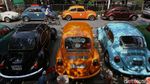 Puluhan VW Beetle Lawas Dipamerkan di Sarinah