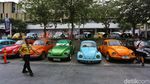 Puluhan VW Beetle Lawas Dipamerkan di Sarinah