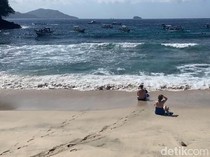 Terpopuler: Turis Lokal Diusir Pemilik Warung, Pantai Blue Lagoon Tetap Ramai