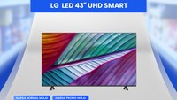 LG LED 43 UHD Smart TV Turun Harga, Nonton Piala Dunia Makin Dimanjakan