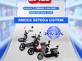 Transmart Full Day Sale Kembali Hadir, Beli Sepeda Listrik Dapat Diskon Besar