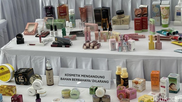Kosmetik berbahaya temuan BPOM RI