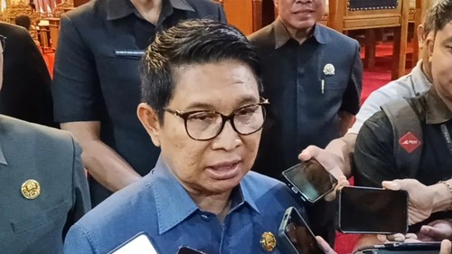 Bupati Badung, I Wayan Adi Arnawa, saat ditemui wartawan, Senin (13/7/2026). (Agus Eka/detikBali)