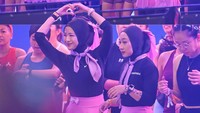 Belum lama ini Chef Amanda Arum terlihat ikut Hyrox Jakarta. Ia tampil kece dengan outfit hitam dan pink. (Foto: dok Instagram amandarums)
