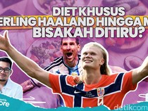 Mencuri Cara Hidup Sehat ala Haaland