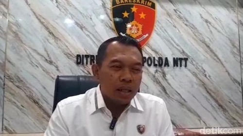 Direktur Reserse Kriminal Umum Polda NTT Kombes Sigit Haryono saat diwawancarai di Mapolda NTT, Senin (13/7/2026).
