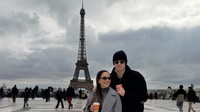 Potret Liburan Haaland dan Kekasih di Paris