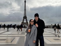 Potret Liburan Haaland dan Kekasih di Paris