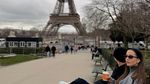 Potret Liburan Haaland dan Kekasih di Paris