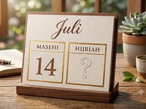 Kalender Hijriah Hari Ini 14 Juli 2026: Tanggal, Bulan, dan Tahunnya