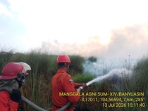 Karhutla di Ogan Ilir Meluas, 15 Hektare Lahan Terbakar