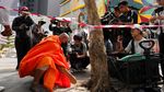 Kebakaran Maut Guncang Bangkok, Polisi Forensik Sisir Lokasi Kejadian