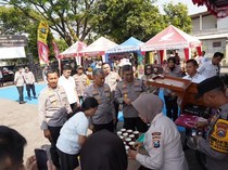 Kakorbinmas Polri Tinjau Bazar Beras Murah di Kediri, Tekankan Hal Ini