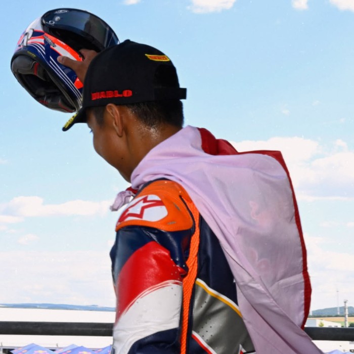 Kiandra Ramadhipa juara di race ke-2 Red Bull MotoGP Rookies Cup