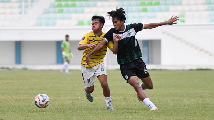 Laga uji coba PSMS Medan melawan Binjai City di Stadion Mini Pancing (Dok. PSMS Medan)
