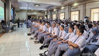 SMA Labschool Kebayoran Jakarta menerima sebanyak 290 siswa baru.  Foto: Devita Savitri/detikcom