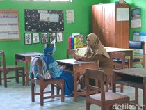 Suasana Hari Pertama MPLS SDN 2 Cepokosawit yang Cuma Dapat 1 Siswa