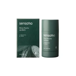 Sensatia Minty Mocha Lip Balm, Pelembap Bibir dengan Aroma Cokelat