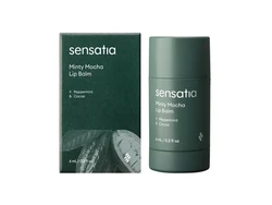 Sensatia Minty Mocha Lip Balm, Pelembap Bibir dengan Aroma Cokelat