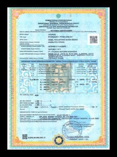 Sertifikasi Kendaraan Bermotor. Sertifikasi Kendaraan Bermotor. (Dok. Kementerian Perhubungan)