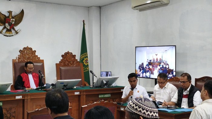 Sidang praperadilan Roy Suryo (Kurniawan/detikcom)