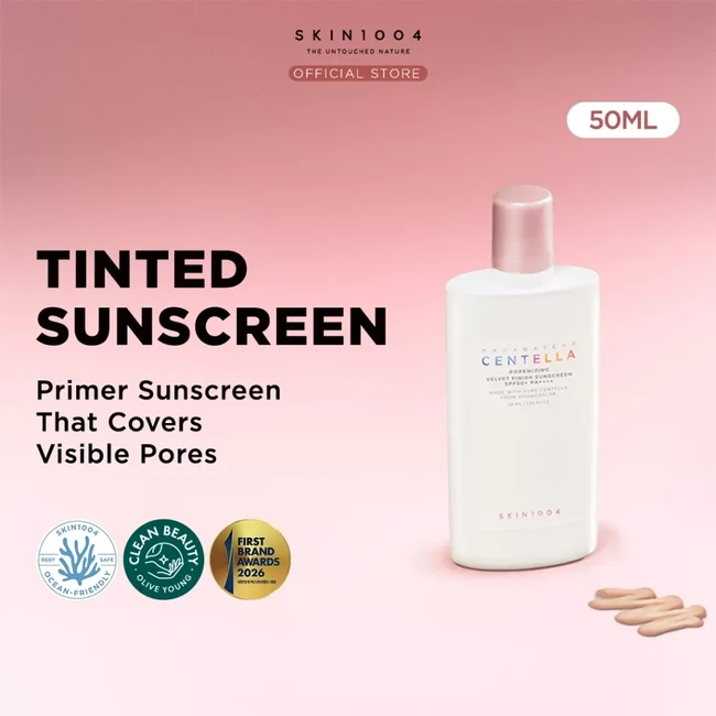 Tinted Sunscreen Glowing