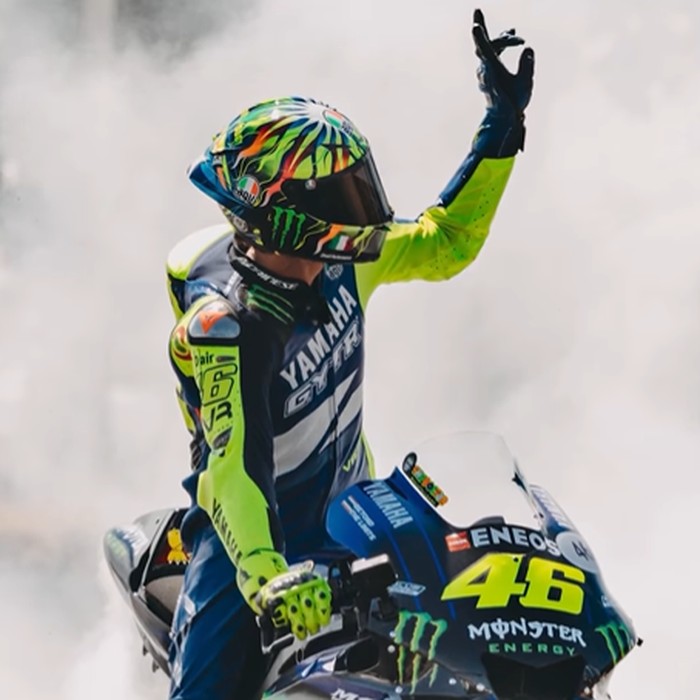 Valentino Rossi geber YZR-M1