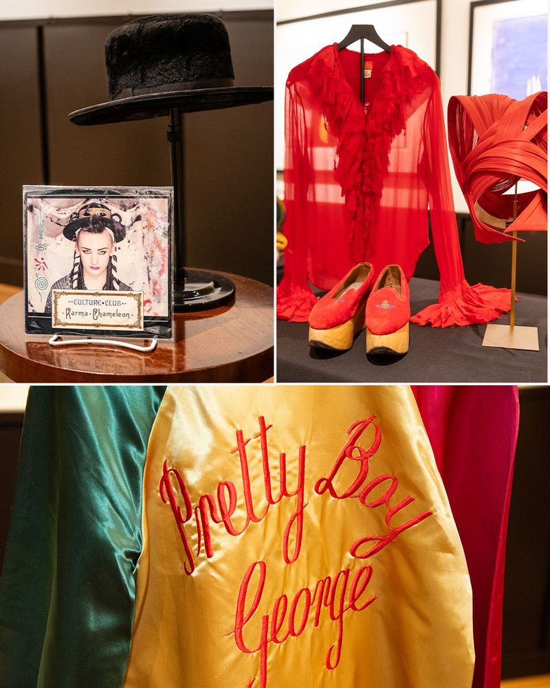 Boy George lelang koleksi fashion ikonik.